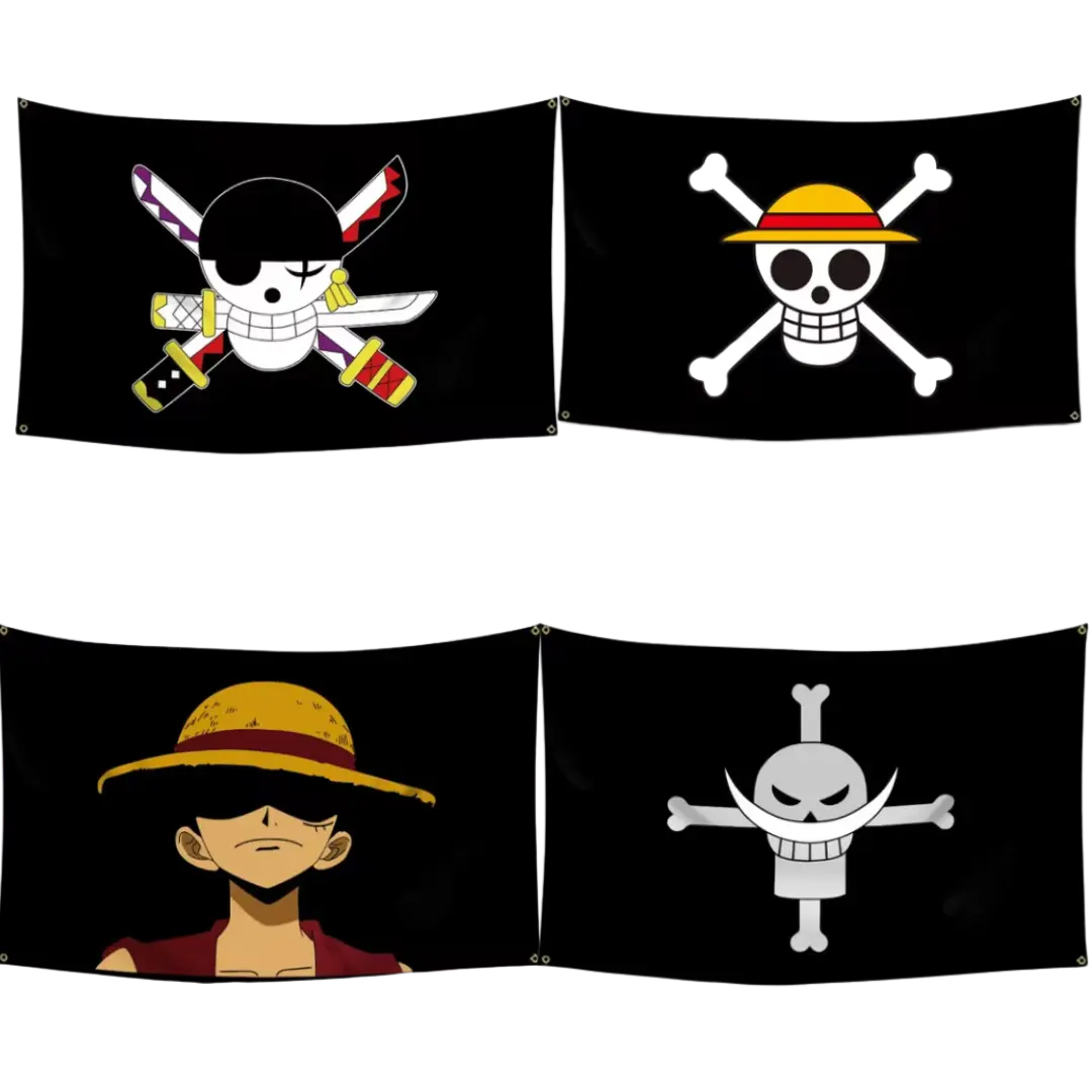 Drapeau One Piece Manga Waves