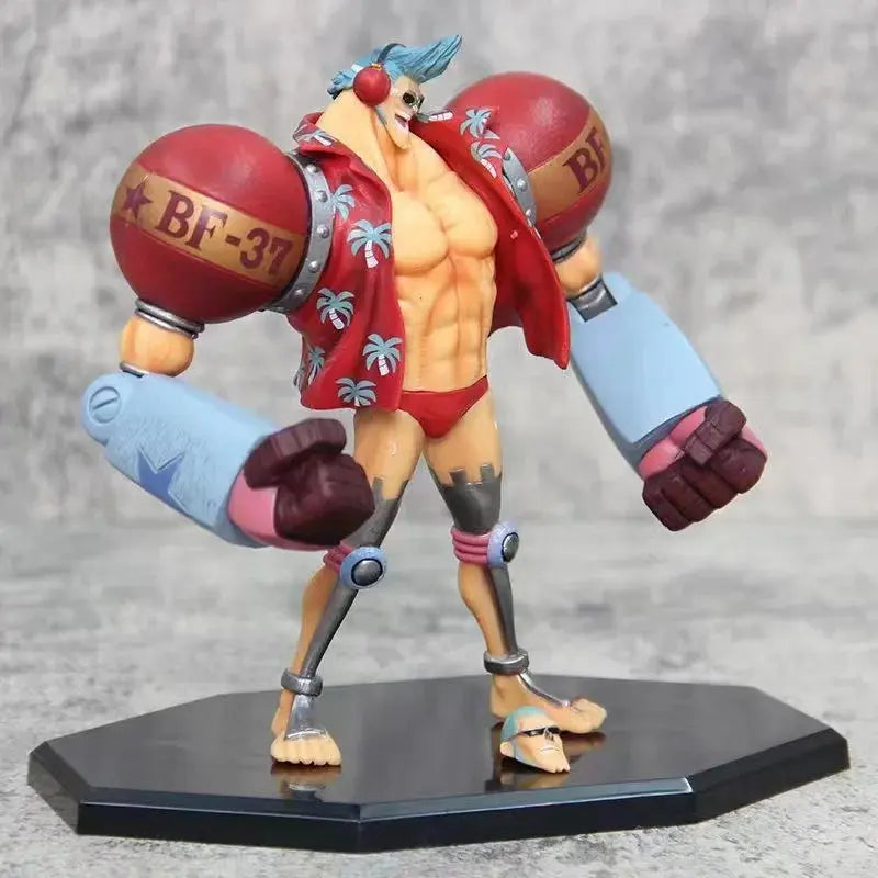 Figurine Franky - One Piece Manga Waves