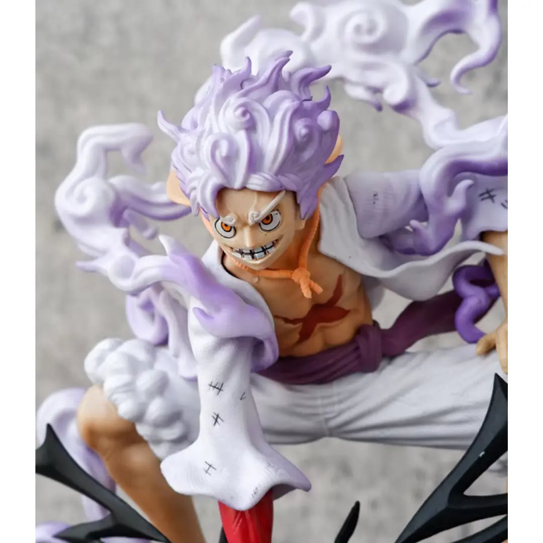 Figurine Luffy Gear 5 - Nika Manga Waves