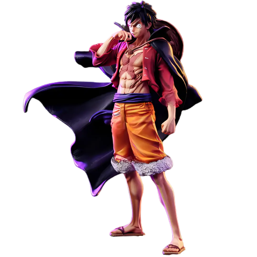 Figurine Luffy - Style Yonko Manga Waves