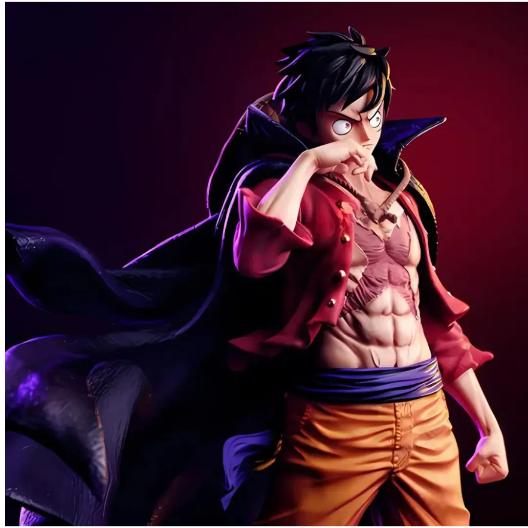 Figurine Luffy - Style Yonko Manga Waves