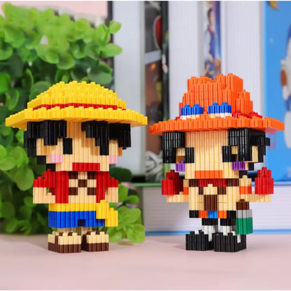 Figurine Mini Briques One Piece Manga Waves